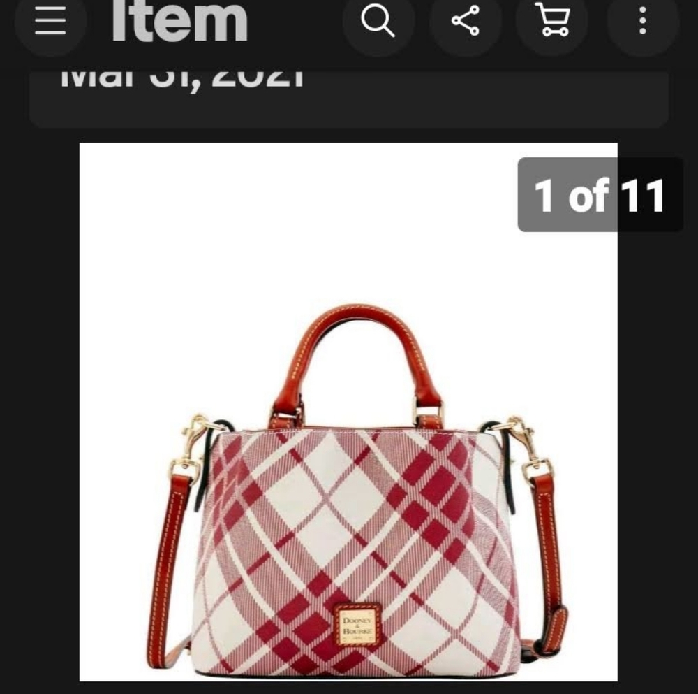 Dooney&Bourke mini barlow crossbody bag. NWOT.